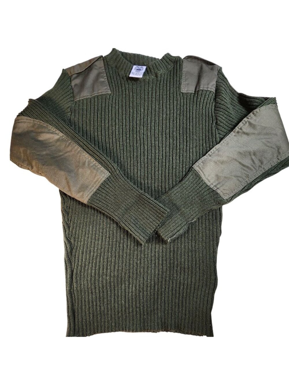 DSCP Military Pullover Sweater OD Green Wool, Men's 40